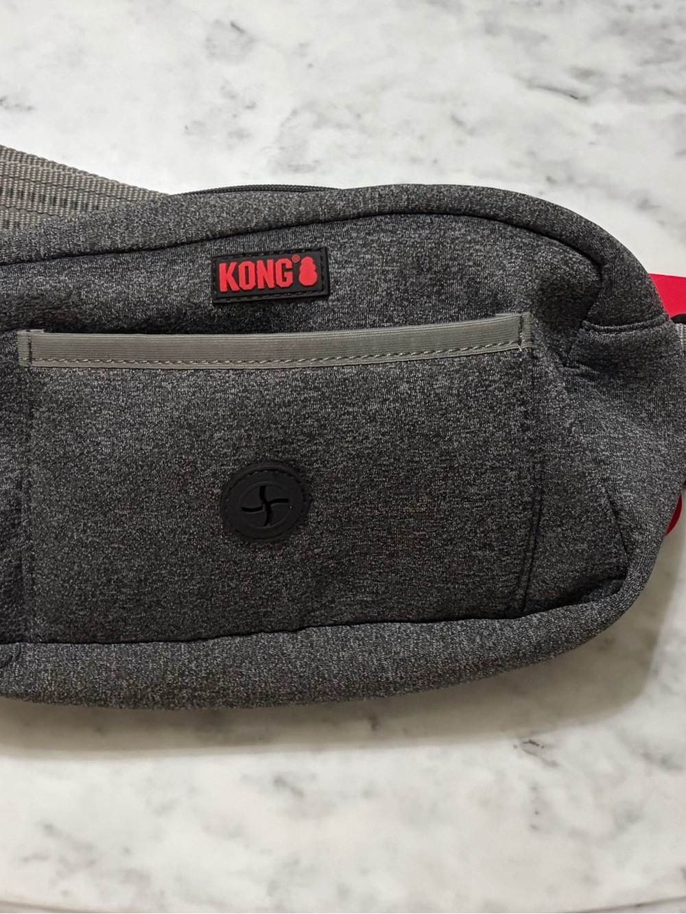 KONG nwt Gray Waist Pack - Gray Sling Bag